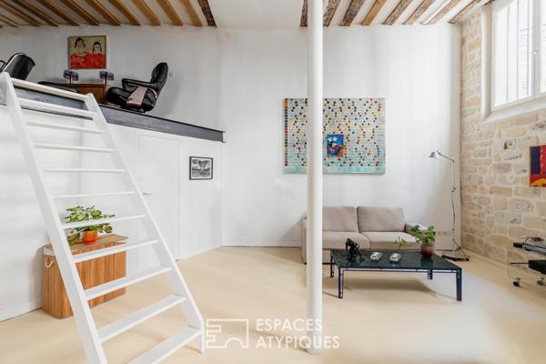 Esprit Loft au coeur de l’Odéon à deux pas du jardin du Luxembourg