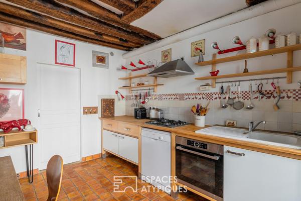 Esprit Loft au coeur de l’Odéon à deux pas du jardin du Luxembourg