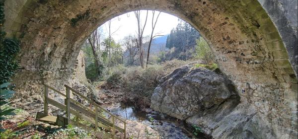Maison entièrement reconstruite - terrasse, jardin, parking - séparable en deux - accès rivière Vals-les-Bains (07600)