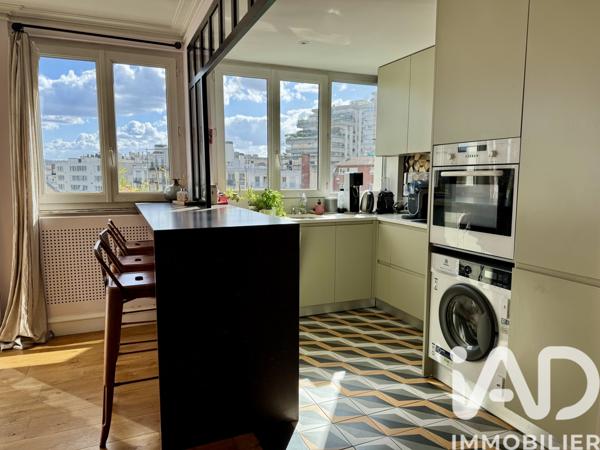 Appartement à vendre 4 pièces 75,28 m² Boulogne-Billancourt