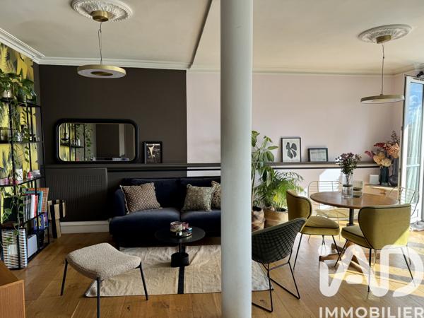 Appartement à vendre 4 pièces 75,28 m² Boulogne-Billancourt