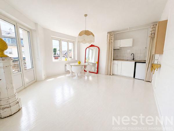 À LOUER - Charmant T2  vide de 33 m² avec balcon et stationnement privatif à Brech