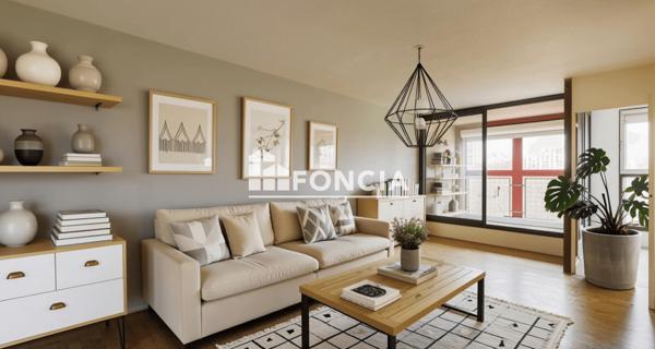 À vendre Appartement 3 pièces 70.26 m² - Grenoble 38100