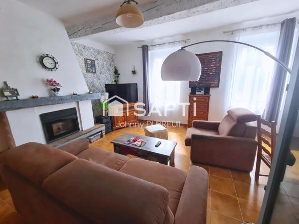 Au Luc-en-Provence – Maison de ville traversante T5 avec grand garage de 80m2