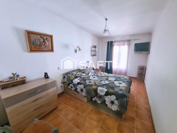 Au Luc-en-Provence – Maison de ville traversante T5 avec grand garage de 80m2