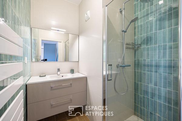 Rooftop et double terrasses avec vue imprenable à Caluire