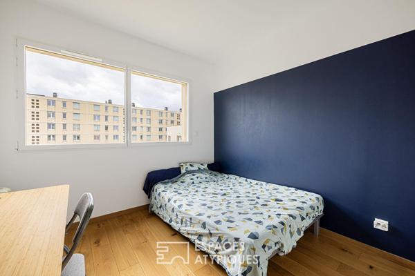 Rooftop et double terrasses avec vue imprenable à Caluire