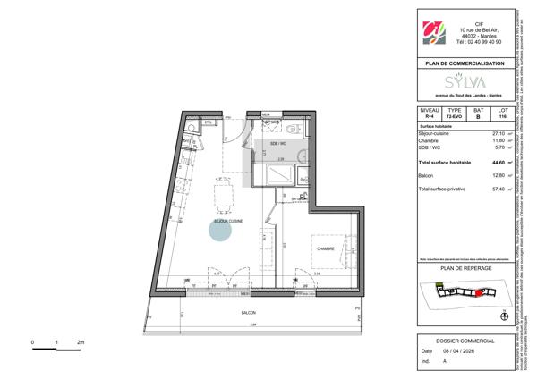Appartement T2