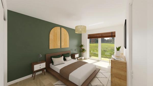 Ay-sur-Moselle – T2 de 55 m² avec terrasse de 12,8 m², cave et stationnement en sous-sol