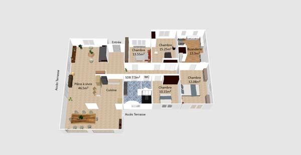 Maison
         6 pièces
        - 135 m² 350 000 € *