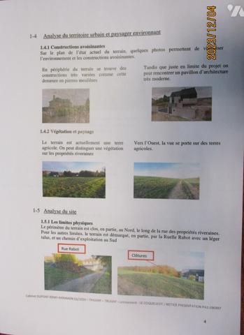 THUGNY TRUGNY, une parcelle de terrain à bâtir.