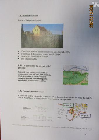 THUGNY TRUGNY, une parcelle de terrain à bâtir.