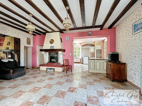 MONTVAL SUR LOIR (72) Maison de Maître 7 chambres sur 2800 m² de terrain