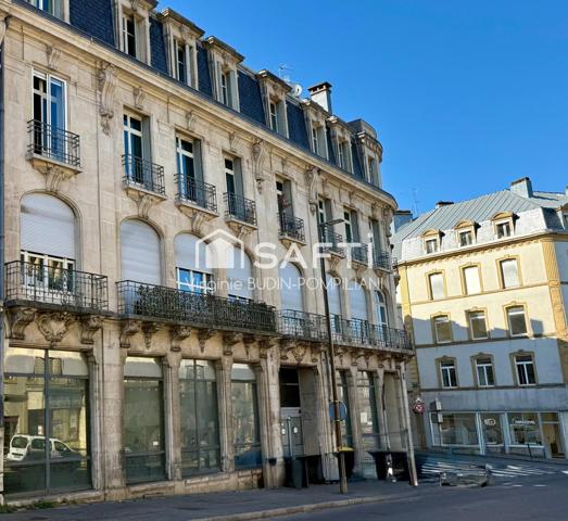 APPARTEMENT STYLE HAUSSMANNIEN CENTRE VILLE LONGWY BAS A 2 PAS DE LA GARE 3 CHAMBRES 1 CAVE