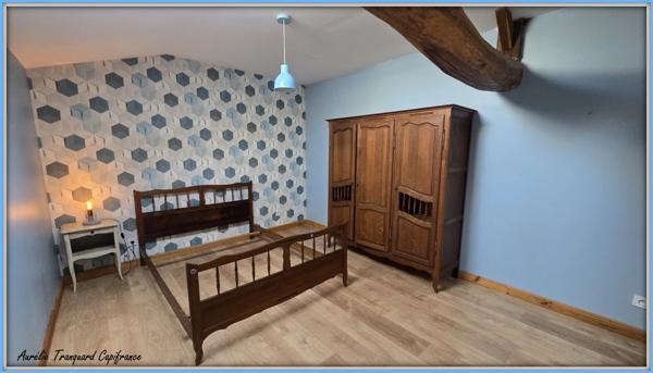 LONGÈRE DE CARACTÈRE de 3 chambres, entièrement rénovée depuis 2018 – MULTIPLES DÉPENDANCES ET POTENTIEL à proximité d'AULNAY DE SAINTONGE