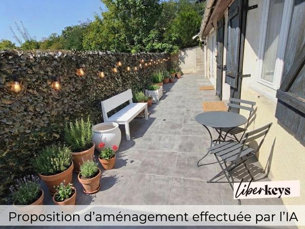 Butry-sur-Oise – Maison lumineuse et spacieuse avec belle pièce de vie