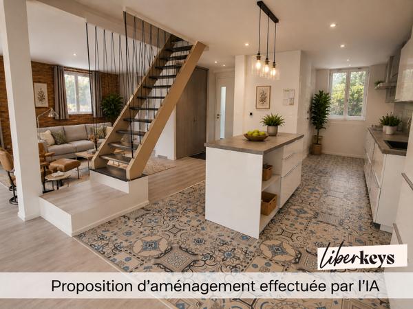 Butry-sur-Oise – Maison lumineuse et spacieuse avec belle pièce de vie