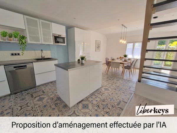 Butry-sur-Oise – Maison lumineuse et spacieuse avec belle pièce de vie