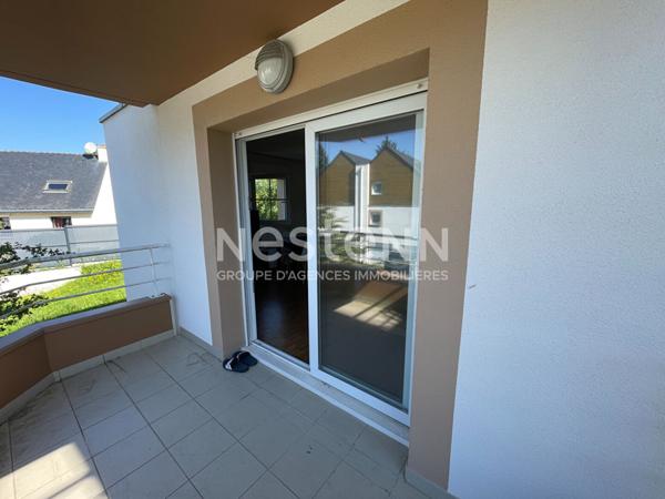 Appartement 2 chambres Saint Nolff exposé sud ouest au premier étage avec balcon