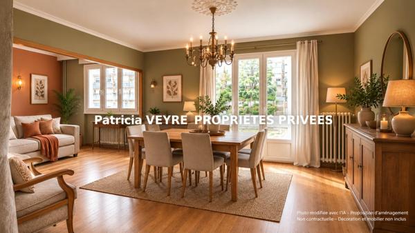 Saint-Étienne (42100) Appartement T4 de 81 m², 3 chambres,  balcon, garage et cave