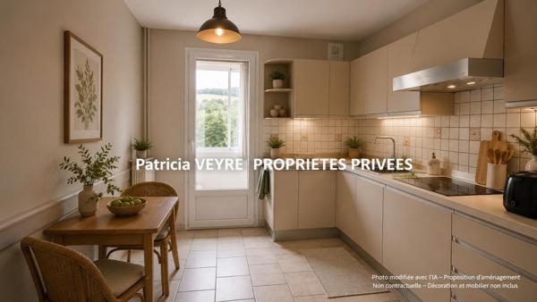 Saint-Étienne (42100) Appartement T4 de 81 m², 3 chambres,  balcon, garage et cave