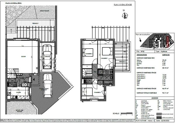 LA SEYNE SUR MER - Villa t4 avec garage et parking privé