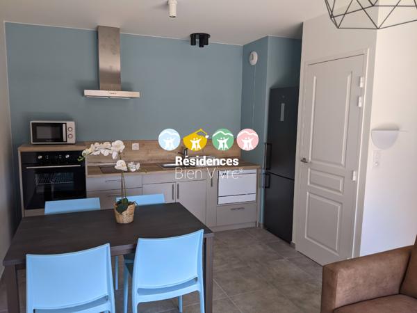 T2 de 42,97m² - RESIDENCE BIEN VIVRE SAINT GENEST MALIFAUX (Résidence sénior)
