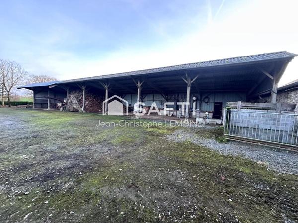 Maison de campagne,125 m2,bat et 5 ha agricoles
