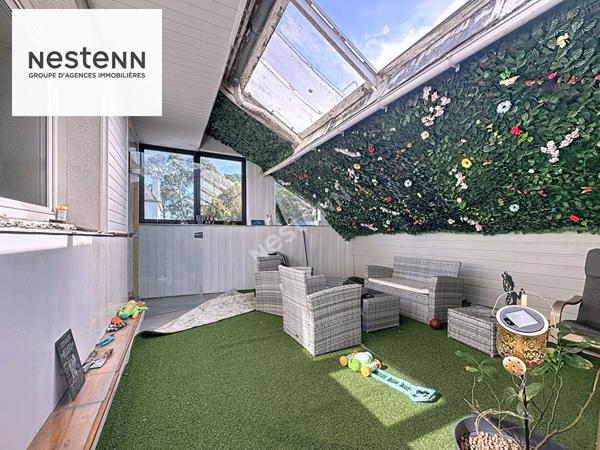 QUIMPER - KERFEUNTEUN CENTRE - Appartement de 4 ch et terrasse