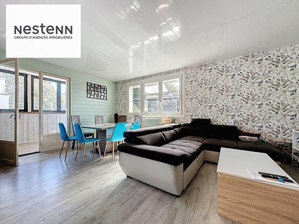 QUIMPER - KERFEUNTEUN CENTRE - Appartement de 4 ch et terrasse