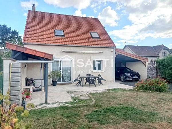 Pavillon 3 chambres avec jardin sans travaux