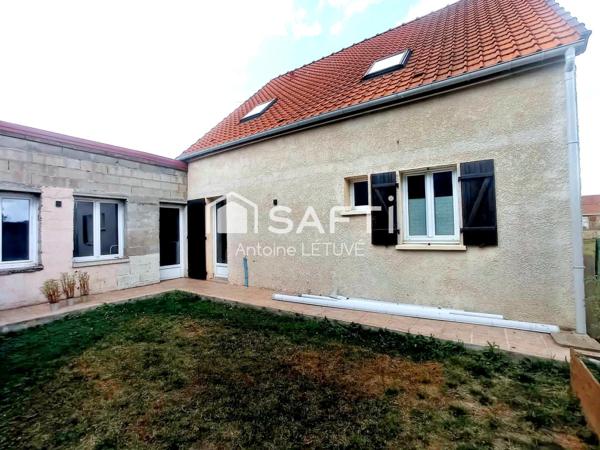 Pavillon 3 chambres avec jardin sans travaux