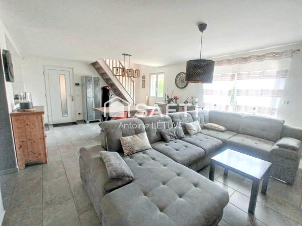 Pavillon 3 chambres avec jardin sans travaux