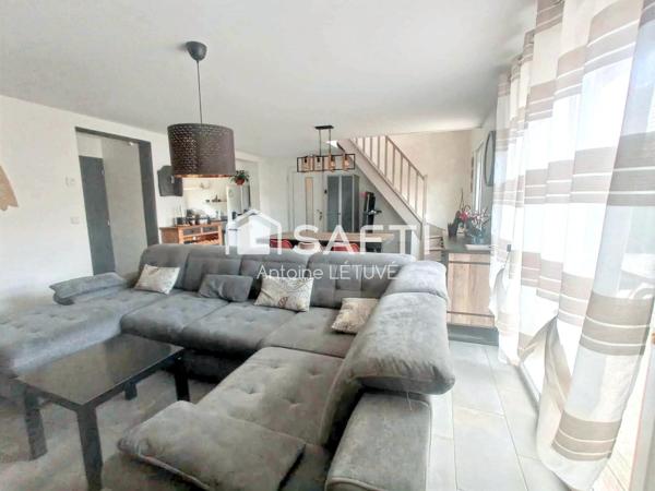 Pavillon 3 chambres avec jardin sans travaux