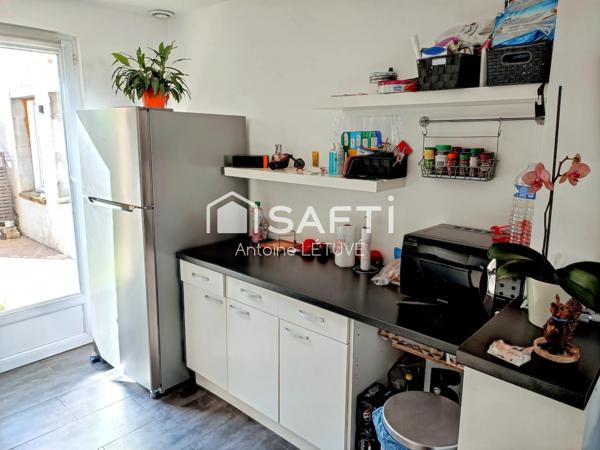 Pavillon 3 chambres avec jardin sans travaux