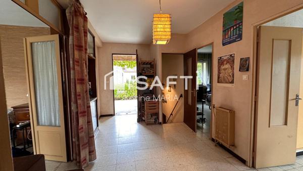 13400 - AUBAGNE - Casamance - Maison avec 6 pièces, 5 cambres, un garage, terrasses et jardin