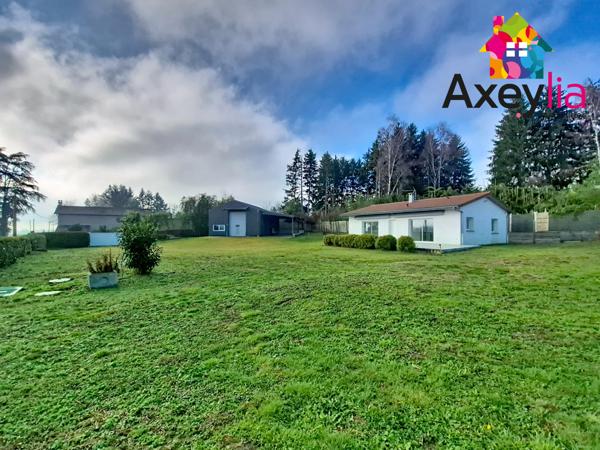 Briennon (42720) À VENDRE - BRIENNON - MAISON PLAIN-PIED AVEC HANGAR