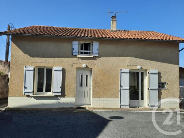 Maison à vendre  6 pièces - 109,20 m 2   CHEF BOUTONNE  - 79