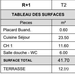 Appartement 2 pièces de 41 m² à Fréjus (83600)