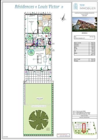 Appartement 3 pièces Neuf