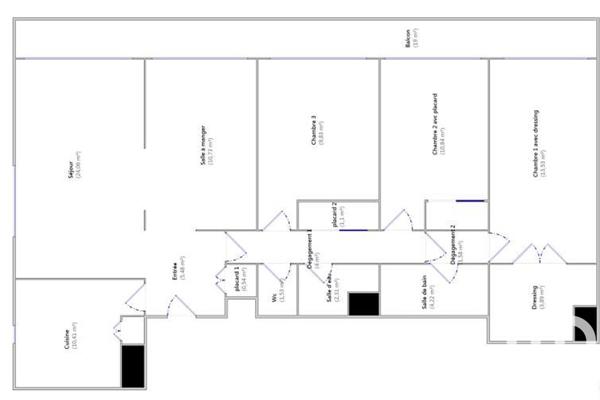 Appartement à vendre 5 pièces 110 m² Boulogne-Billancourt