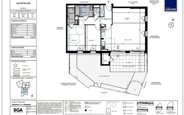 Appartement à vendre    4 pièces • 48,83 m2 Sarzeau
