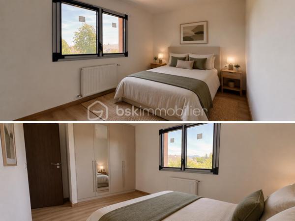 Située à Metz-Tessy, secteur très recherché du bassin annécien, cette maison bénéficie d’un emplacement idéal à proximité immédiate de toutes les commodités : commerces, transports et accès rapide aux principaux axes ainsi qu’à Annecy.

"Les visuels d'aménagements présentés dans cette annonce sont des projections d'idées de décoration et d'agencement réalisées à l'aide de l'IA. Ils sont non contractuels et ont pour objectif de vous aider à vous projeter dans les espaces."

Frais de notaire réduis 2.5% ! 

Le secteur est particulièrement apprécié des familles grâce à la proximité des établissements scolaires, avec des écoles élémentaires, un collège et un lycée accessibles facilement.

Découvrez cette maison mitoyenne neuve d’environ 90 m², implantée sur un terrain d’environ 168 m². Fonctionnelle et lumineuse, elle offre un cadre de vie agréable et moderne.

Au rez-de-chaussée, vous trouverez une belle pièce de vie séjour cuisine lumineuse, un WC indépendant ainsi qu’un accès direct au garage.

À l’étage, la maison dispose de quatre chambres ainsi qu’une salle de bains avec WC.

Les prestations comprennent une pompe à chaleur, un chauffage au sol et des volets roulants électriques.

Une maison idéale pour une famille souhaitant profiter d’un environnement recherché tout en restant proche de toutes les commodités.

Pour plus d’informations, n’hésitez pas à me contacter.