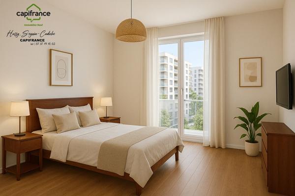 Appartement à vendre 4 pièces - AUBERVILLIERS (93)