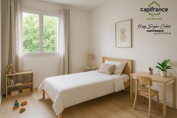 Appartement à vendre 4 pièces - AUBERVILLIERS (93)