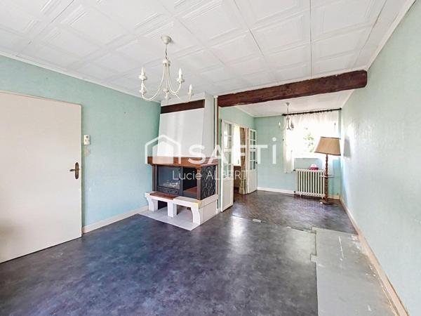 Maison lumineuse avec jardin, idéale pour un premier achat