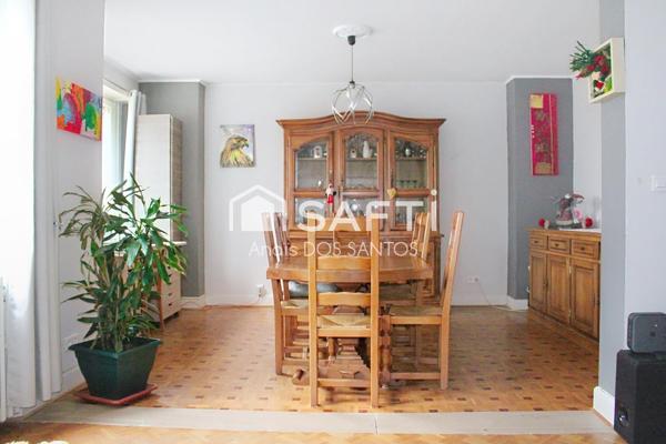 Appartement 5 pièces avec jardin privatif, cave et garage