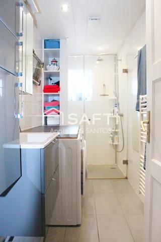 Appartement 5 pièces avec jardin privatif, cave et garage