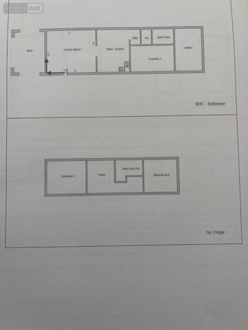 Maison à vendre à Moncé-en-Belin dans la Sarthe (72230), ref : 13816/1149   
CAMPAGNE EN FOND D' IMPASSE