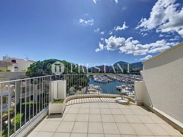 Exclusivité – Appartement 4 pièces toit terrasse dans résidence avec piscine, au coeur de la marina, MANDELIEU LA NAPOULE